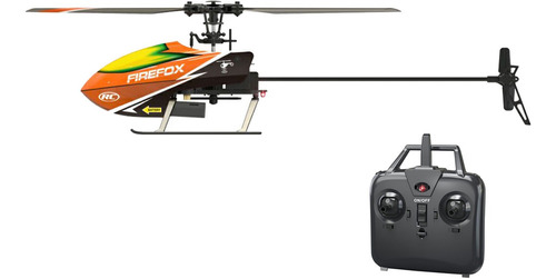 Helicóptero Rc Giroscopio Cepillado De 4 Canales Con Mando A