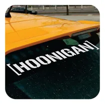 Comprar Calcos Parabrisas Luneta Autos Hoonigan Dapper Tuning