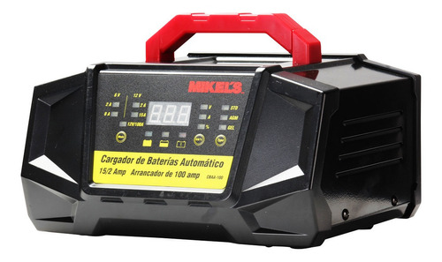 Cargador De Baterías Con Arrancador 100/15/2 Amp Mikels