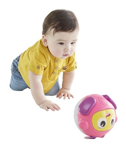 Bola Pelota Fisher Price Estimulacion Bebe Niño Nueva Rosada