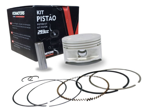 Kit Pistão Fundido Anéis Twister Cbx 250 Para 293 Std 79mm