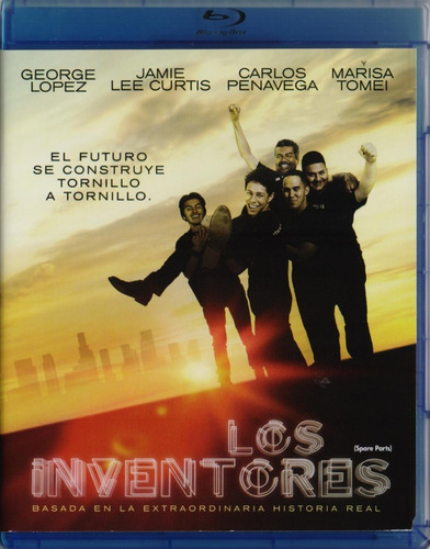 Imagen 1 de 3 de Los Inventores Spare Parts Gorge Lopez Pelicula Blu-ray