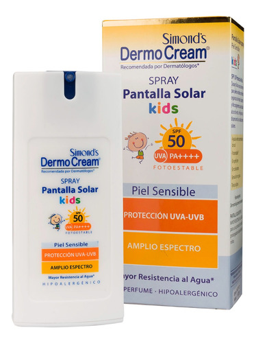 Pantalla Solar Dermocream Kids Spf 50+ 75ml