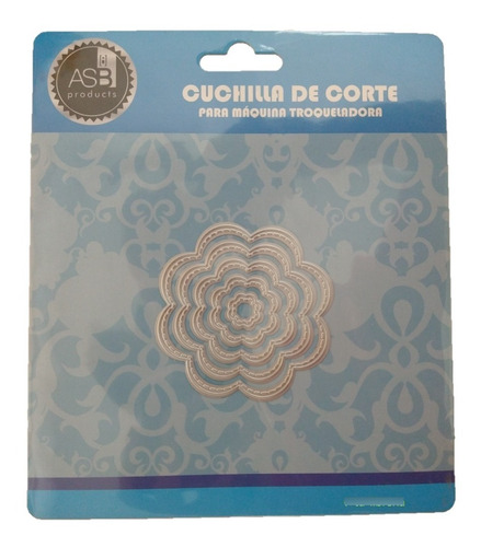 Scrapbooking Troqueles Flore  7.1 Cm A 1.3  Cm  5 Piezas 