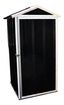 Comprar Deposito Caseta Galponcito 1x1x2 + Estante + Piso Color Color Negro