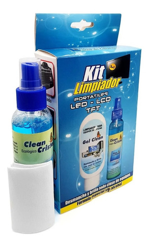 Kit Liquido Limpiador Para Pantalla Led 4k Uhd Lcd Ultra