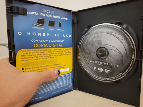 Dvd O Homem De Aço (Usado)