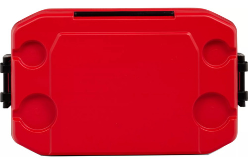 Hielera Portátil Igloo Nevera 49 Lts 52 Qt Con Portavasos Color Rojo