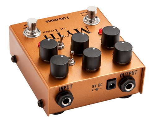Pedal Myth Of Tones Fuhrmann My01 Cobre Drive Duplo Com Sonoridade Transparente
