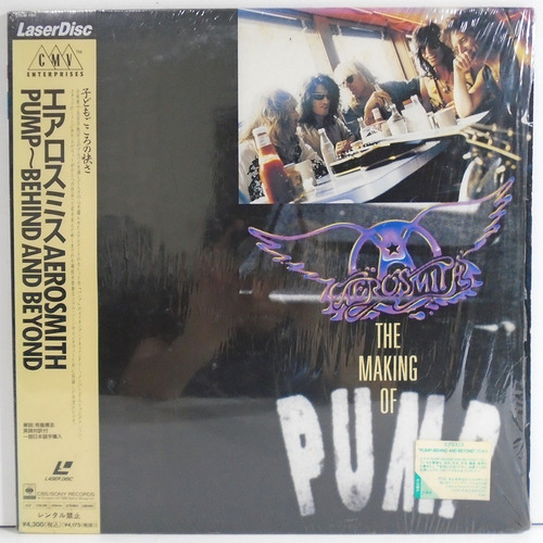 Laserdisc Aerosmith - Pump Behind And Beyond Making Of Pump