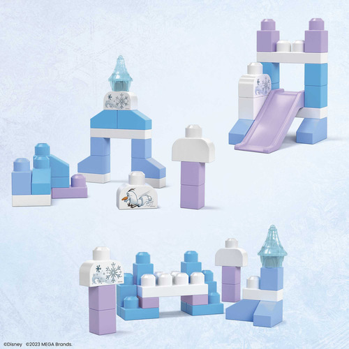 Mega Bloks Juguete De Construcción Castillo De Elsa 60piezas
