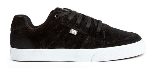 Imagen 2 de 4 de Zapatillas Skate Cuero Negro Blanco Envio Gratis Valimited