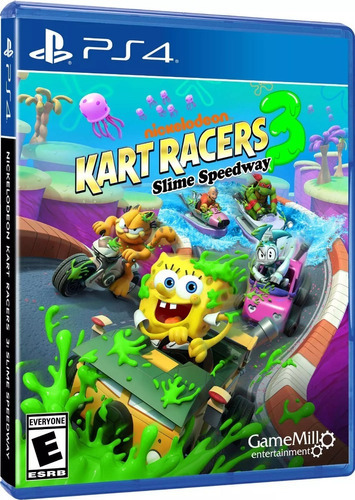 Nickelodeon Kart Racers 3 Slime Speedway ( Ps4 - Fisico )