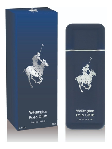 3 Perfume Wellington Polo Rojo / Negro / Azul X 90 Ml (edp)