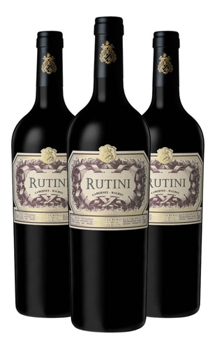 Vino Rutini Cabernet- Malbec X 3 X 750ml. - Rutini Wines