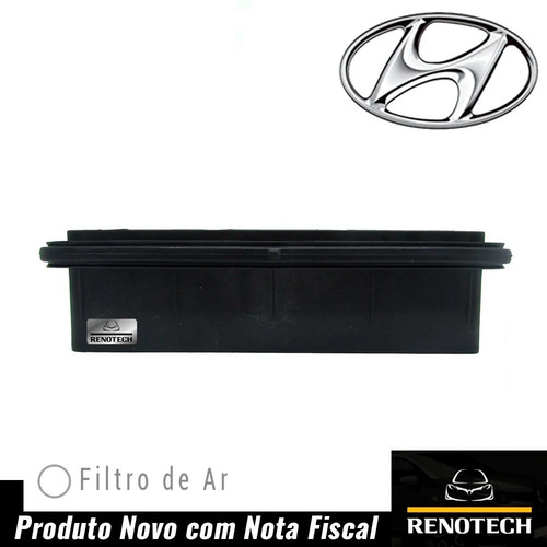 Imagem 3 de 9 de Filtro De Ar Hyundai I30 2.0 16v 2000 A 2006 28113-2h000