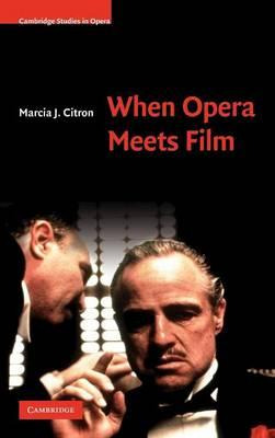 Libro Cambridge Studies In Opera: When Opera Meets Film -...