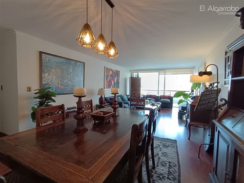 Impecable Dpto. En Condominio 3 Dorm Más Servicios, Vitacura