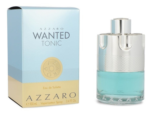 Imagen 1 de 2 de Perfume Para Caballero Azzaro Wanted Tonic 100 Ml Edt Spray