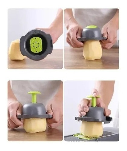 Imagen 5 de 8 de Procesador Picador Cortador Rallador Vegetal Fruta Alimentos