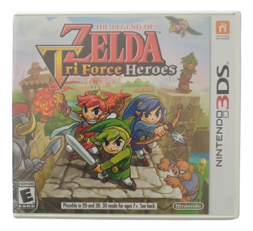 The Legend Of Zelda Tri Force Heroes 3ds 100% Nuevo Original