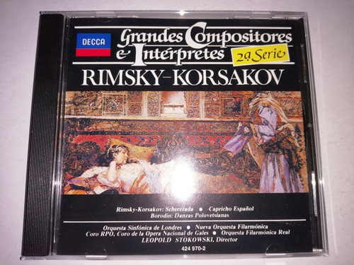 Grandes Compositores Rimsky Korsakov Cd Aleman 1991 Mdisk