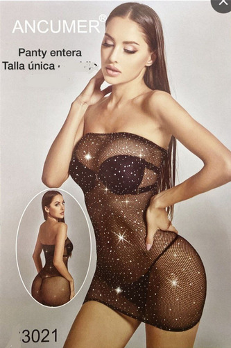 Lenceria Para Dama Con Brillos / Ropa Intima / Conjunto Sexy