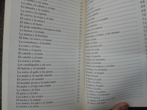 Imagen 5 de 6 de Fabulas Completas * Esopo * Edimat *
