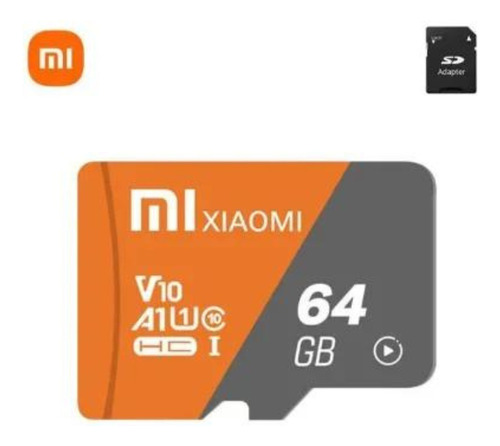 Cartão De Memória Xiaomi 64 Gb Com Adaptador