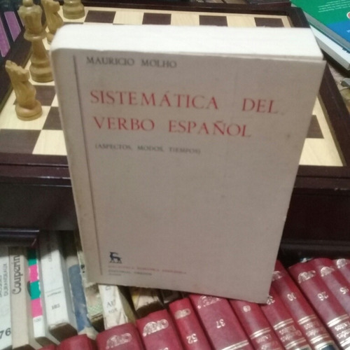 Libro Sistemática Del Verbo Español Editorial Gredos