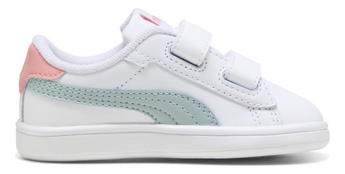 Zapatilla Puma Smash 3.0 L V Inf Blanco Niña