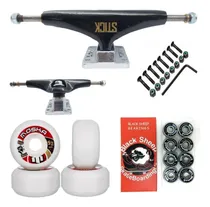 Comprar Kit Truck 139mm Stick Skate Moska 52 Rolamentos Reds Pf Base