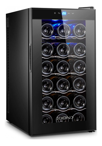 Enfriadora De Vinos Xion -capacidad 18 Botellas De 12 A 18°c