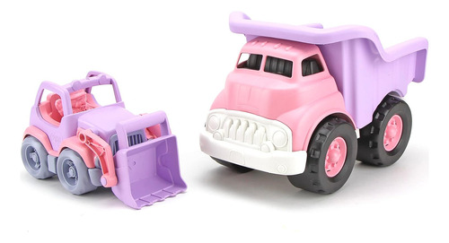 Juguetes Verdes Pink Dump Truck Scooperer