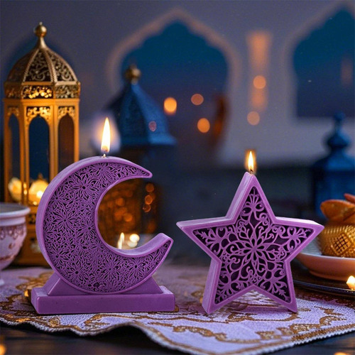 Modelo De Velas, Modelo De Silicona, Modelo De Estrella