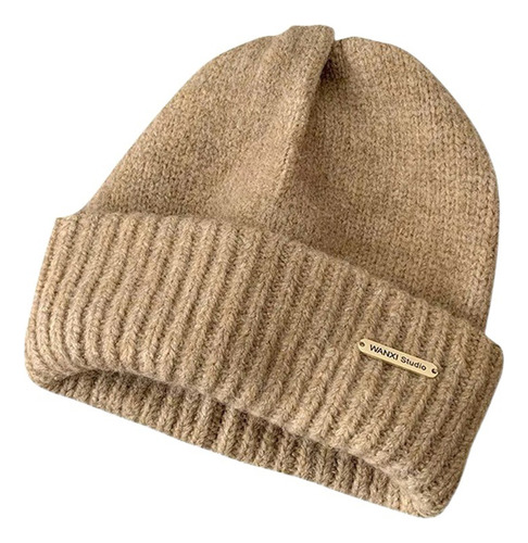 Gorro De Punto De Invierno En Mezcla De Lana
