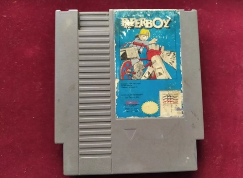 Paperboy ( Juego Nintendo Americano Nes ) 15v      _\(^o^)/_