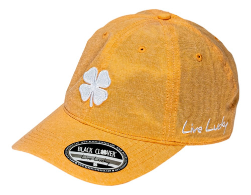 Gorra Black Clover Soft Luck 10 Amarillo Ajustable