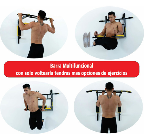 Total Fit B1am+l Barra Para Dominadas Fondos Ejercicio Casa