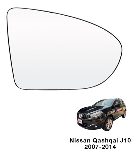 Luneta Espejo Retrovisor Nissan Qashqai J10 2006-2014 Der