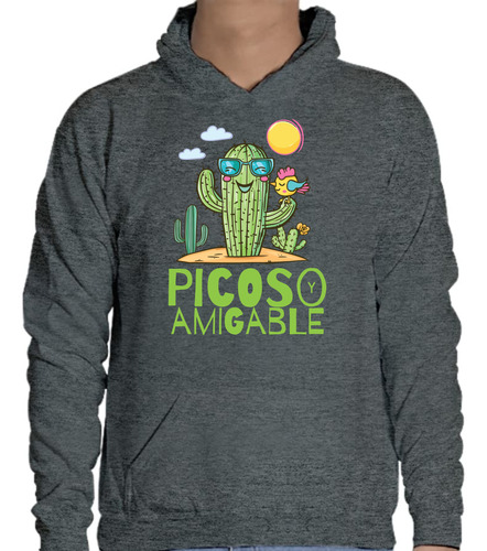 Sudadera Juvenil 8-14 Años Cactus Picoso Y Amigable