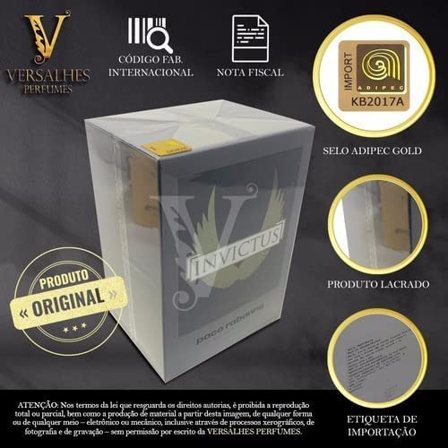 Perfume Paco Rabanne Invictus Eau De Toilette 100 Ml Para Ho