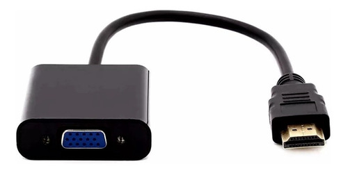 Cable Convertidor Adaptador Hdmi A Vga Con Audio