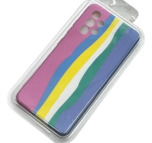 Funda Silicone Rainbow Para Celular Samsung Galaxy A32 4g