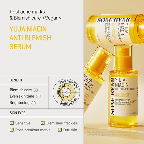 Some By Mi Yuja Niacin Serum Aclarante Antipigmentacion