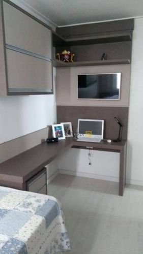 Imagem 9 de 18 de Apartamento Residencial À Venda, Chácara Letônia, Americana. - Ap0240