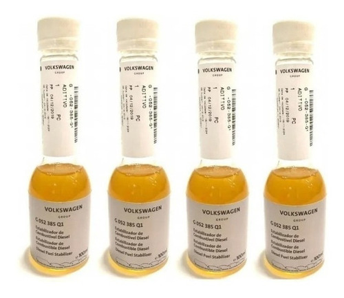 Estabilizador Óleo Diesel Amarok 100ml Original Vw 4 Und