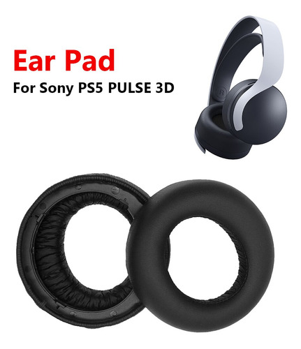 2 Cómodas Almohadillas Para Audífonos Sony Ps5 Pulse 3d Ea