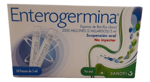 Enterogermina 5ml (10 Frascos De 5ml)