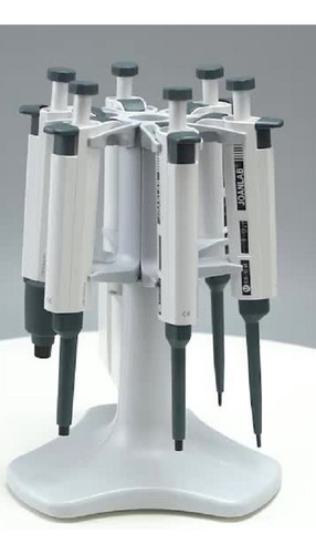 Soporte Circular Profesional Para 6 Micropipetas Joanlab